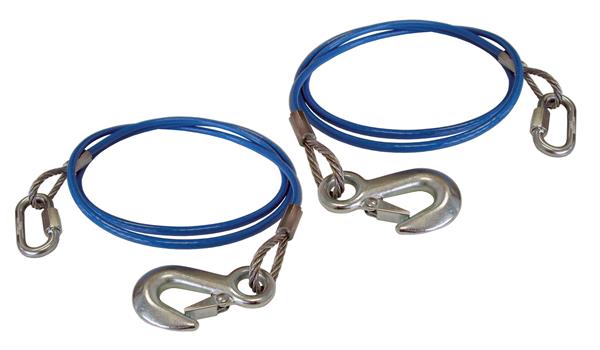 64576 76 In. Trailer Safety Cable- 1 Pair