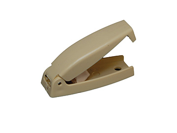 E213 Rounded Baggage Door Catch- Beige- Pack 2