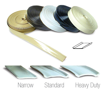 E361 25 Ft. Heavy Duty Insert Trim, White