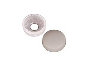 H601 White Screw Cover - 14 Pack