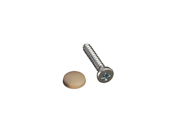 H619 Beige Dashboard Screw Caps And Screws - 14 Pack