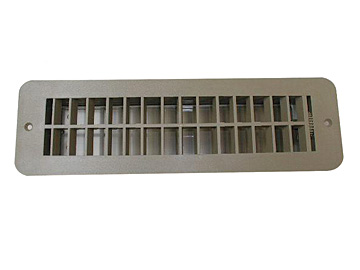 H860 2 In. Tan Floor Register With Damper