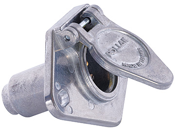 P404 4Way Connector Socket Diecast Metal 35Amp