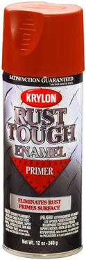 Rust Tough Spray Primer,Red Oxide,12OZ