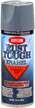 Paint Rust Tough Rust Prevent; Battleship Gray; Aerosol Can; 12 Ounce