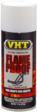 SP118 Flameproof Coating - Flat White Primer Can - 11 Oz.