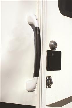 AH100 Soft Touch Grab Bar White