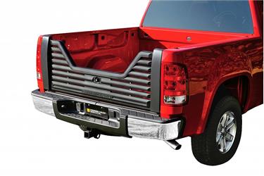 VG974000 V Shape Louvered Tail Gate- Ford - Black