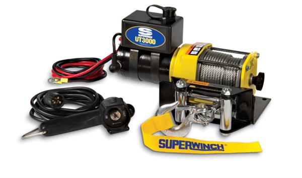 1331200 Winch Ut3000 Series - Black