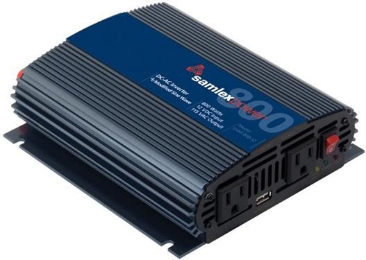SAMLEX AMER SAM80012 800W Modified Sine Wave Inverter