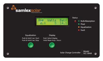 SCC30AB Flush Mint Solar Charge Control