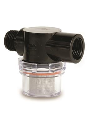 Shurflo Water Strainer, 1/2" NPS Male In, 1/2" NPS Female Out | by West Marine