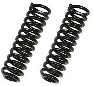 182 2 In. Powder Coated Coil Spring, Black, Set 2