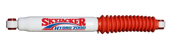 7000 Heavy Duty Oem Steering Stabilizer- White With Red Boot