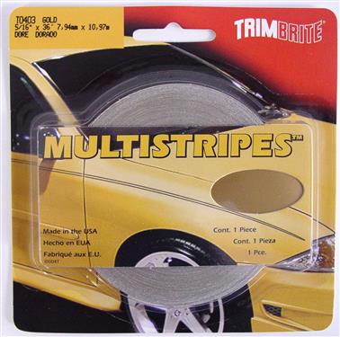 T0403 Pinstripe Tape- Gold- 0.31 In. X 36 Ft.
