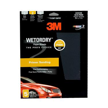 32038 Sandpaper- 9 X 11 In.- P400 Grit