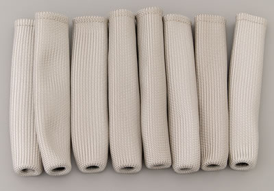 2524 Spark Plug Boot Heat Sleeve - Silver- Pack - 8