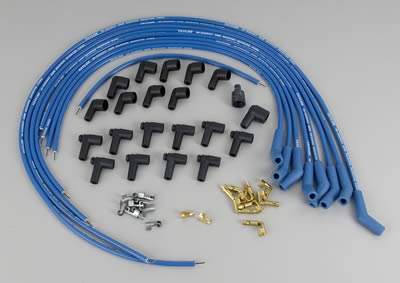 Picture of TAYLOR CABLE 60653 8 mm. Blue Spark Plug Wire Set