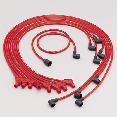 73253 135 Degree Red Spiro-Pro Universal Spark Plug Wire Set