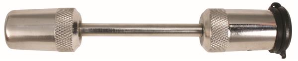 Trimax Stainless Steel Coupler Lock, 2-1/2" Span | Camping World