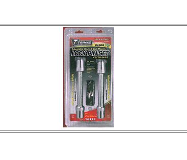 Trimax Premium Razor Adjustable Hitch Keyed Alike Lock Set | Camping World