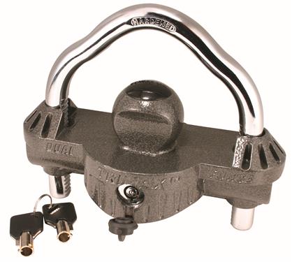 UMAX50 Premium Universal Solid Hardened Steel Trailer Lock