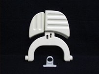 Picture of THETFORD 20821 Toilet Flush Pedal - Parchment White
