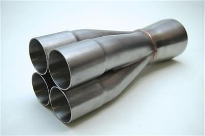 10302 2.5 In. Exhaust Header Collector- Stainless Steel