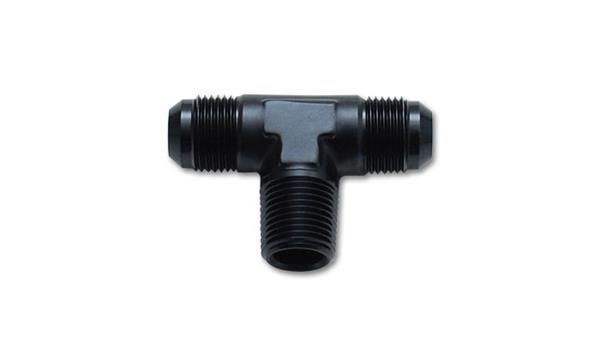 Picture of VIBRANT 10461 Adapter Fitting&#44; 04 An Male Flare To 0.12 In. Npt Male Tee