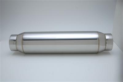 1790 3.5 In. Stainless Steel Exhaust Resonator - Silver