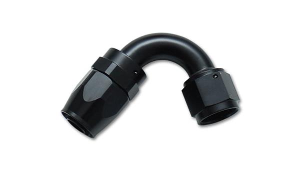 21208 120 Degree Hose End Fitting Size -8 An, Black