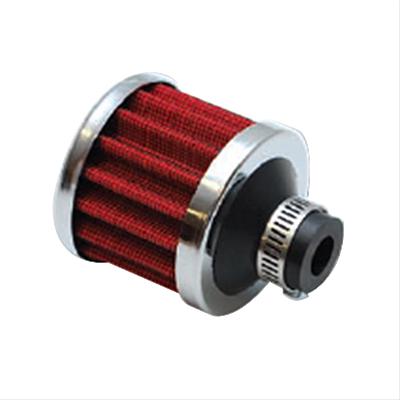 2166 15 mm. Crankcase Breather Filter - Red