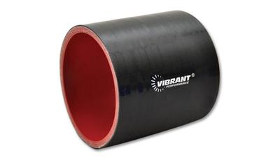2702 1.5 In. Silicone Straight Hose Coupler Sleeve - Black