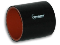 2712 4 Ply Reinforced Silicone Sleeve Connector- Black