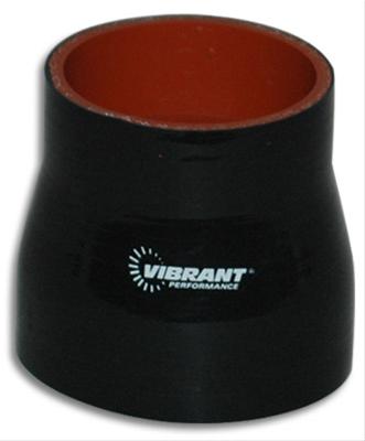 2779 4 Ply Reinforced Silicone Sleeve Connector- Black