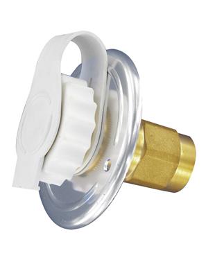 A010172LF Fresh Water Inlet, Aluminum