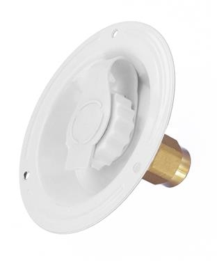 A010176LFV Fresh Water Inlet, White