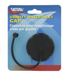 VALTERRA LLC A0120SBKVP Fresh Water Inlet Cap- Black