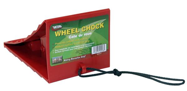 VALTERRA LLC A100908 Plastic Wheel Chock, Red