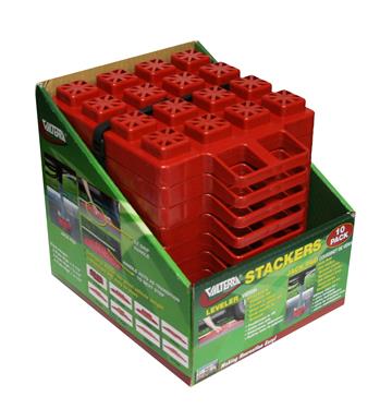 VALTERRA LLC A100918 Stackers Leveling Block - Red- Pack 10