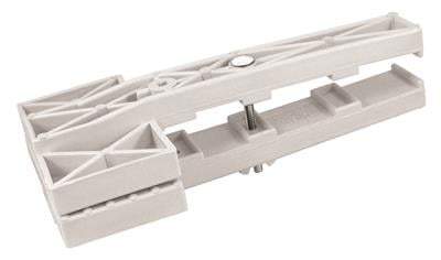 A10253 Awning Fabric Clamp, White