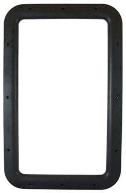 A77012 Interior Entrance Door Window Frame, Black