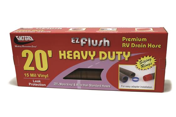 VALTERRA LLC D040040 20 Ft. Ez Flush Sewer Hose- Bronze