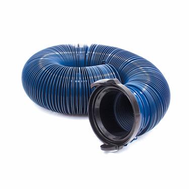 D040120PB 10 Ft. Quick Drain Sewer Hose, Blue