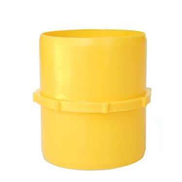 Auto Accessories, F022025 9 In. Sewer Hose Connector, Yellow