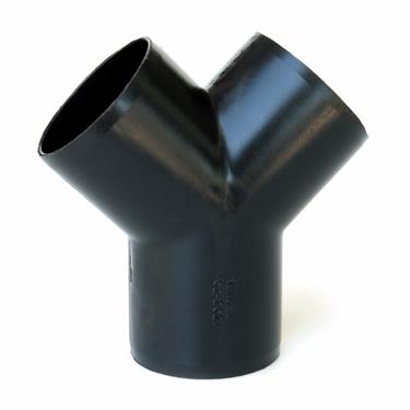 F022027 3 In. Sewer Hose Connector, Black