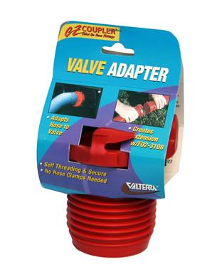 Valterra Products VLPF02-3101 EZ Coupler Valve Adapter, Red
