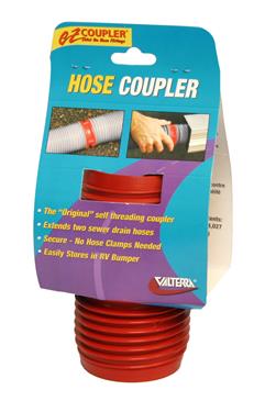 VALTERRA LLC F023102 Ez Coupler Sewer Hose Connector- Red