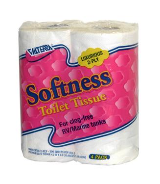 VALTERRA LLC Q23630 Softness Toilet Tissue, 4 Pack