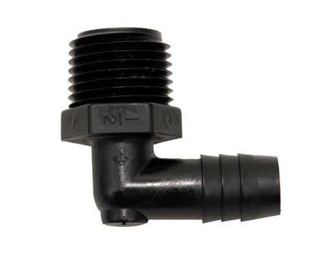 RF846 90 Degree Elbow Male Adapter